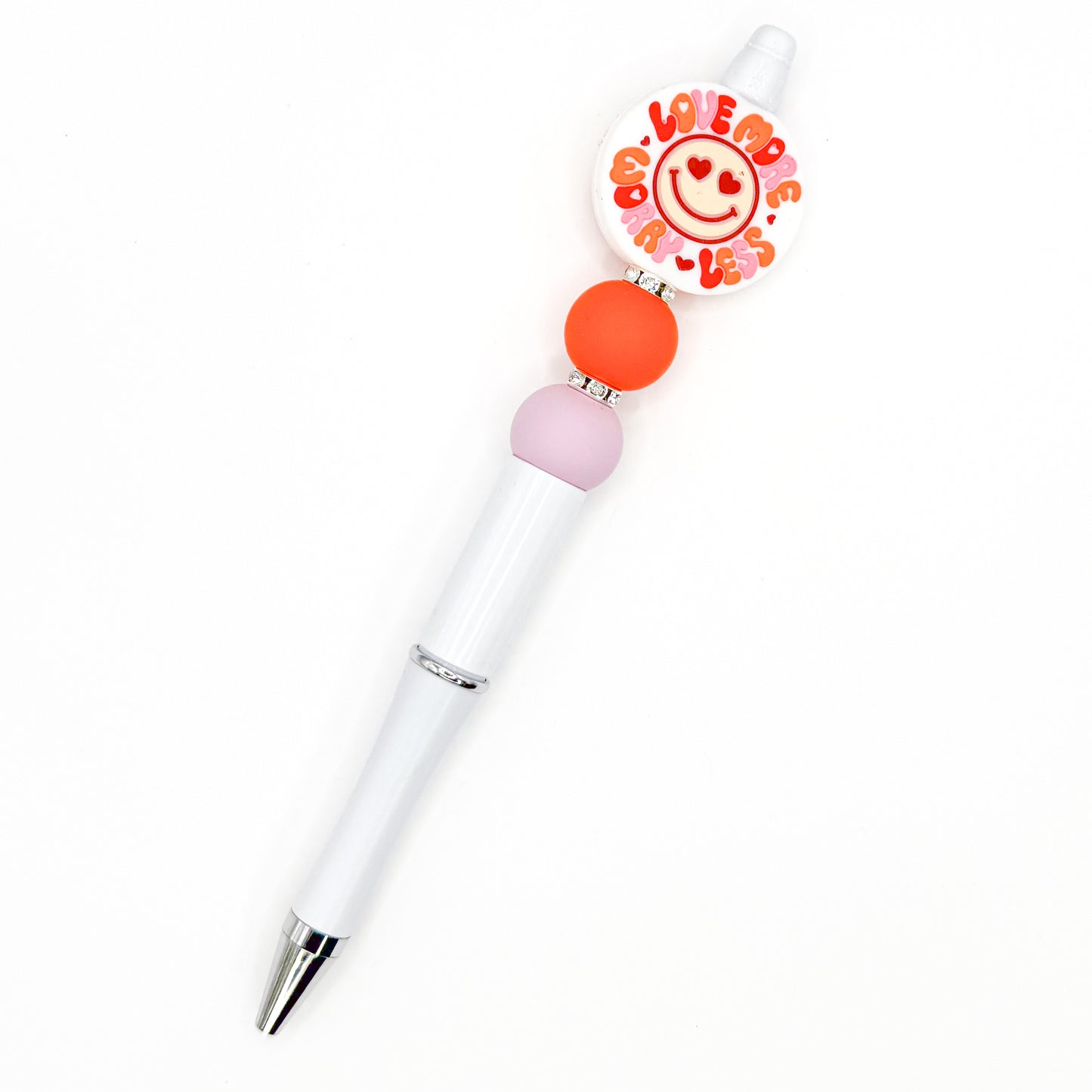 Love More Worry Less Charm Pen