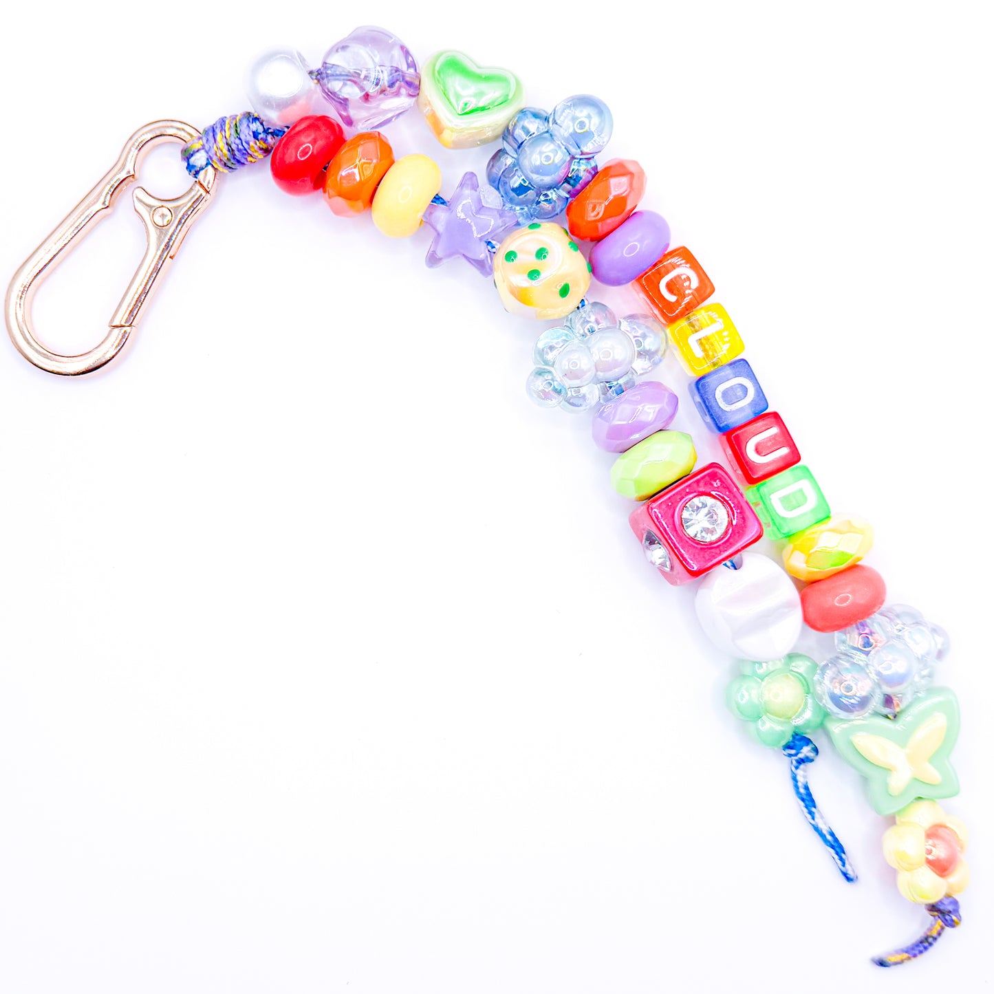 "CLOUD" Colorful Bag Charm