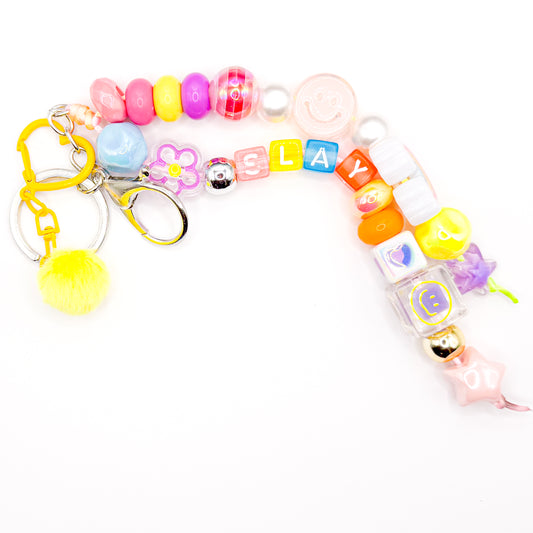 "SLAYY" Colorful Bag Charm