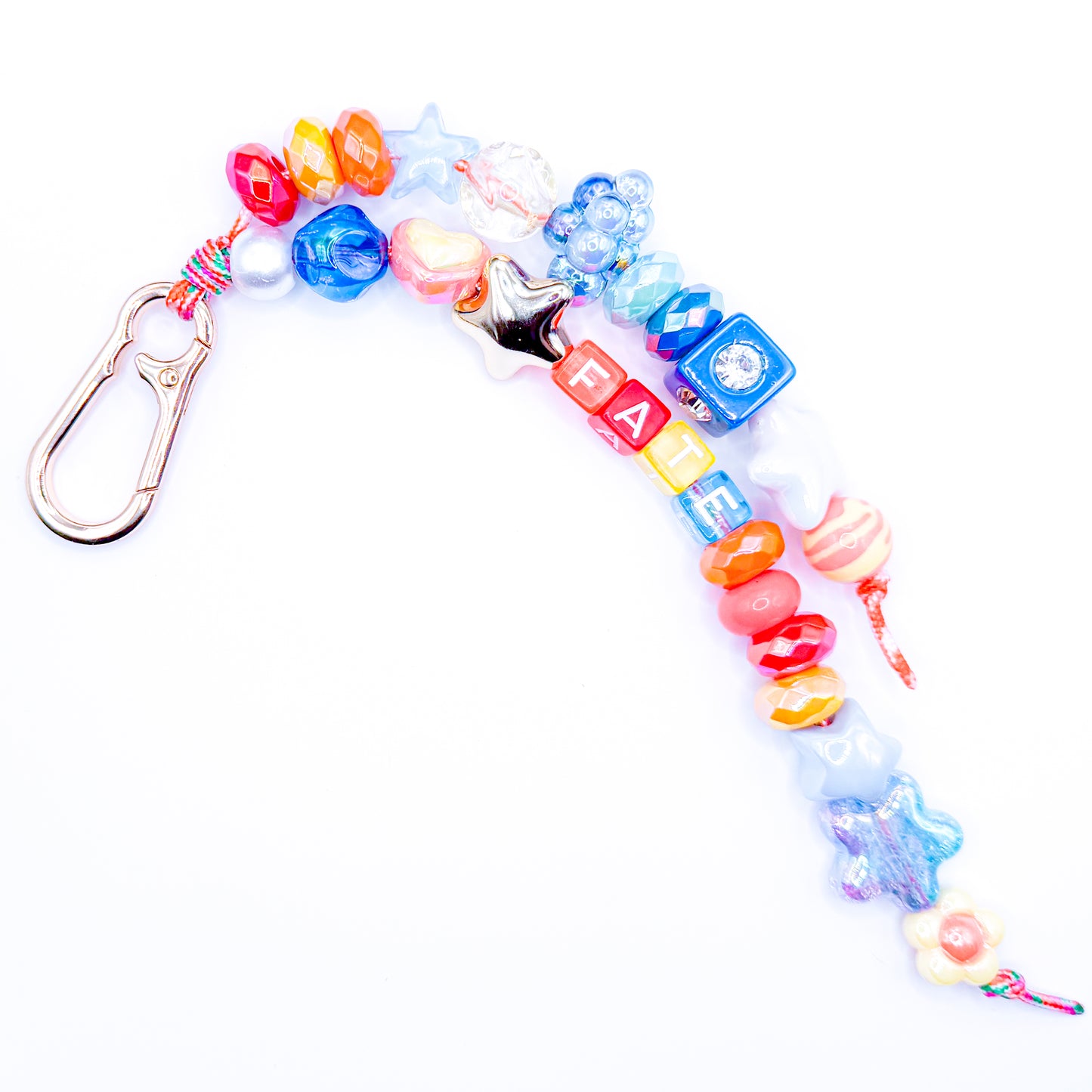 "FATE" Colorful Bag Charm