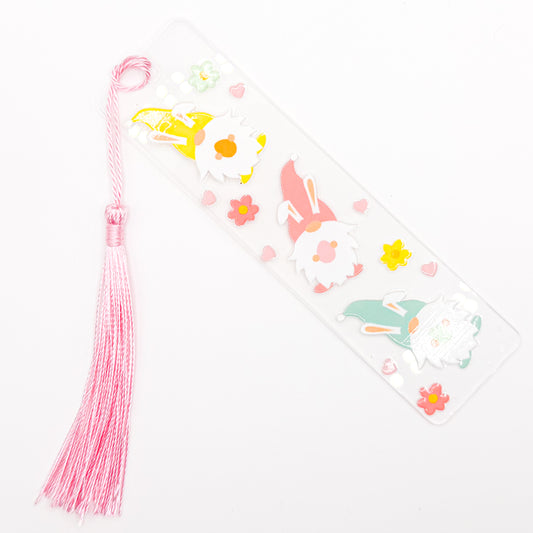 Easter Gnomes Acrylic Bookmark