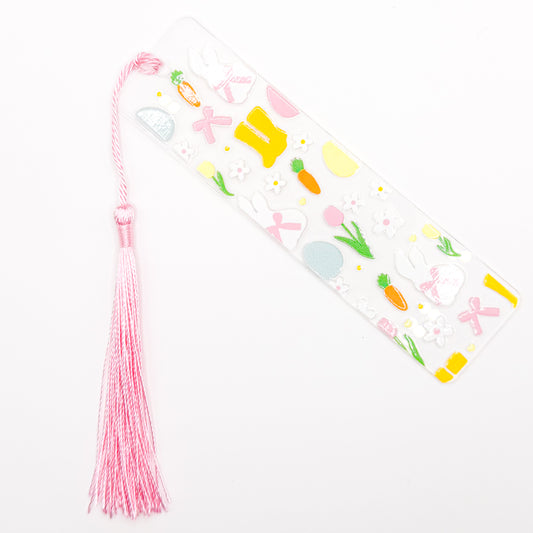 Easter Collage Acrylic Bookmark