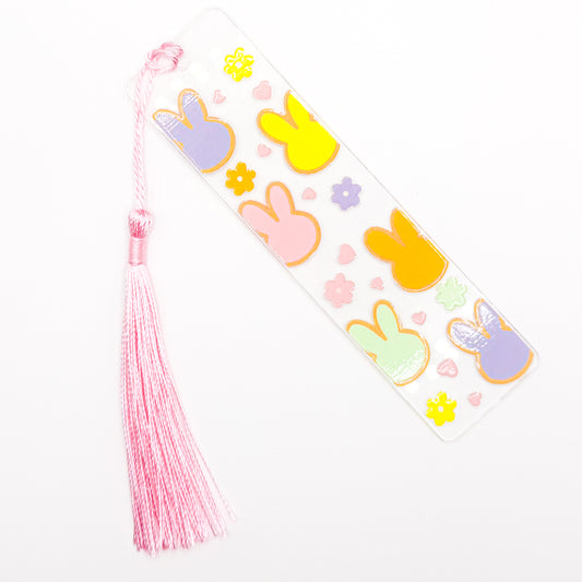 Bunny Color Splash Acrylic Bookmark