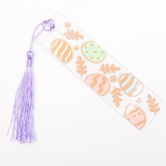 Neutral Easter Eggs Acrylic Bookmark