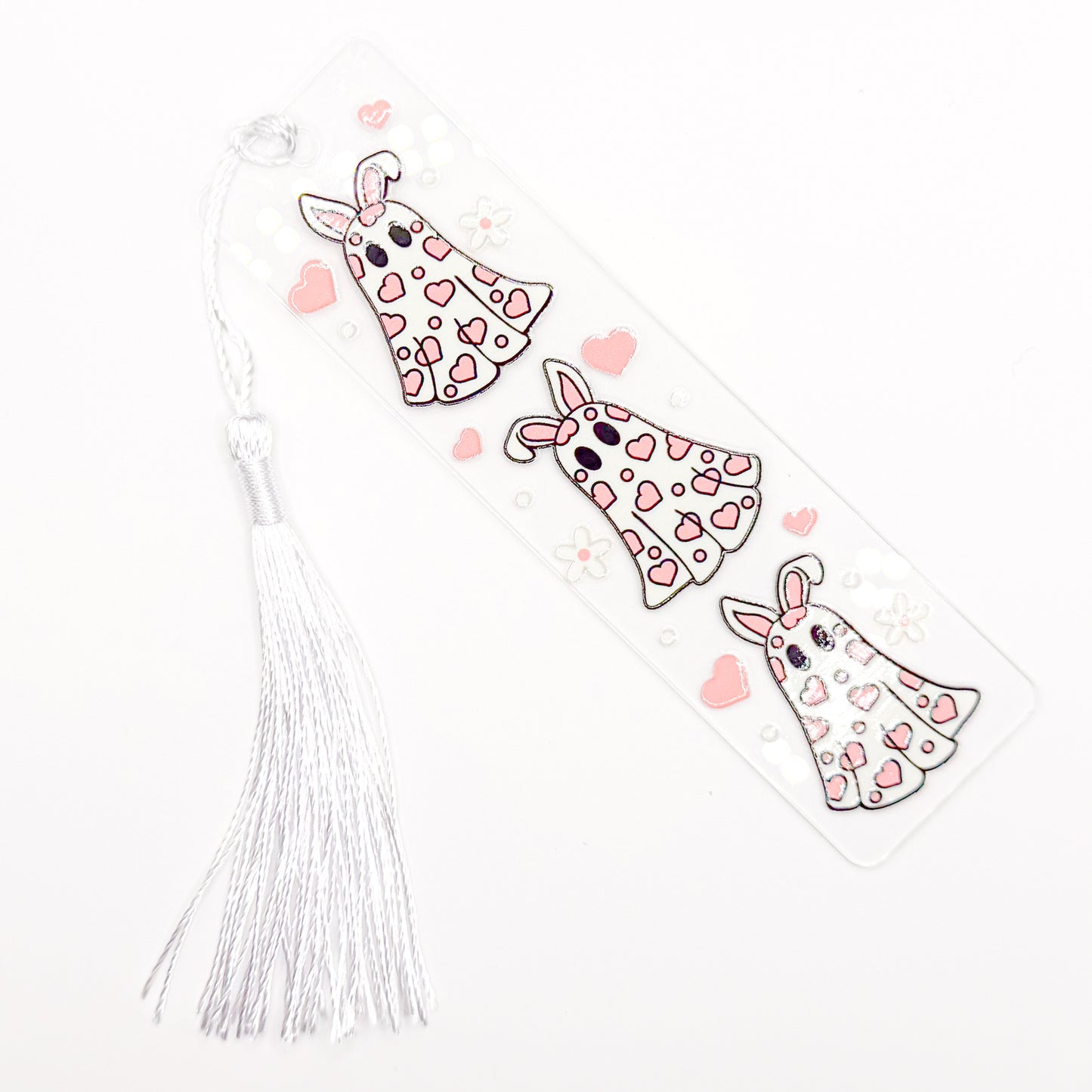 Spooky Easter Bunnies Acrylic Bookmark