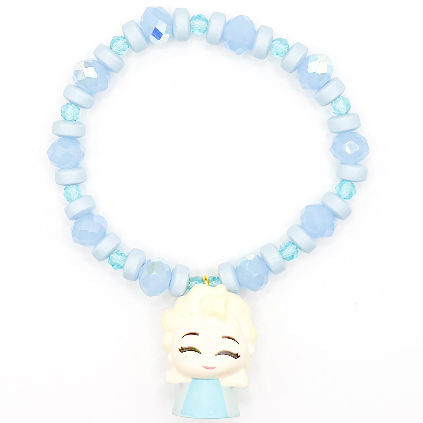 Blue Princess Beaded Bracelet