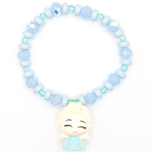 Blue Princess Beaded Bracelet