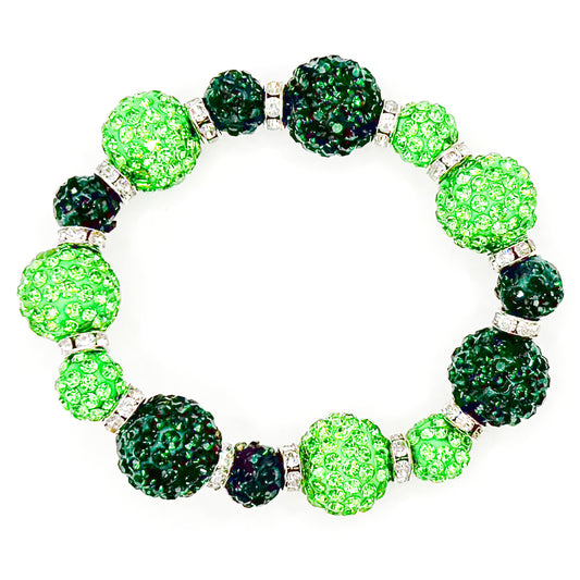 March Sparkle Beaded Bracelet