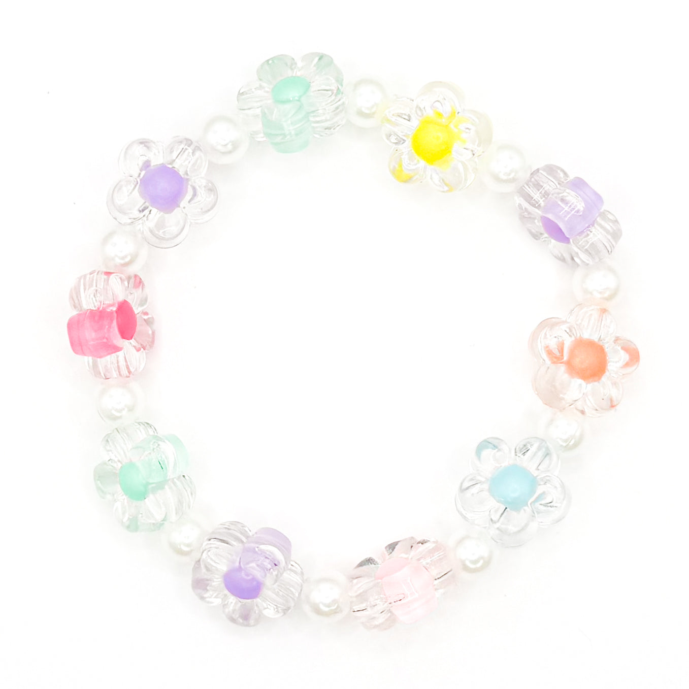 Pastel Flower 2.0 Beaded Bracelet