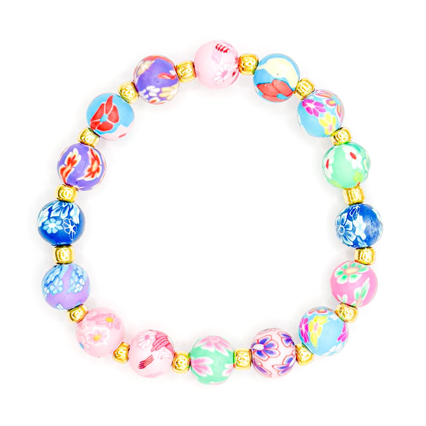 Groovy Lilly Beaded Bracelet