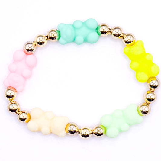 Pastel Sugar Rush Pearls Beaded Bracelet