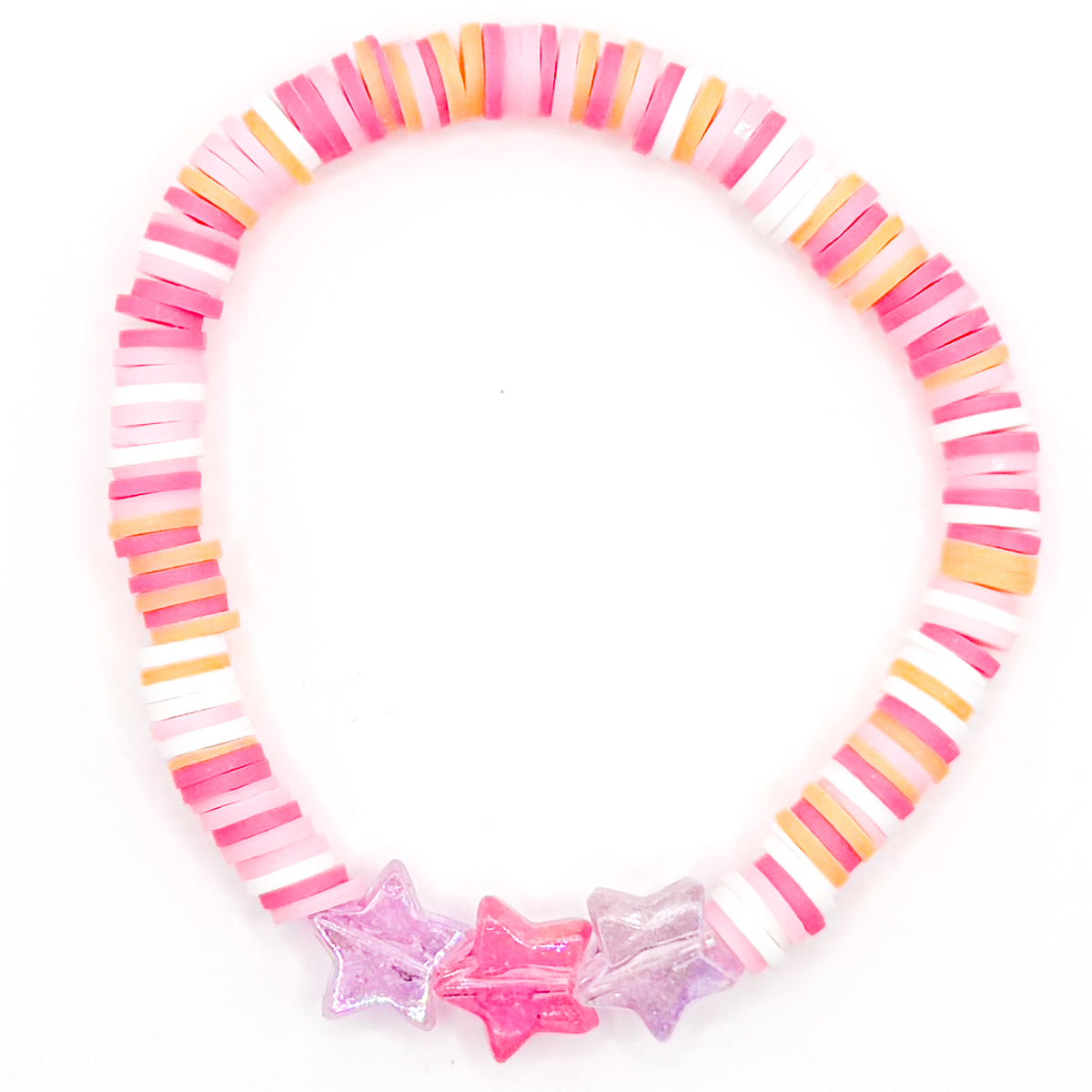 Island Girl Stars 2.0 Clay Beaded Bracelet