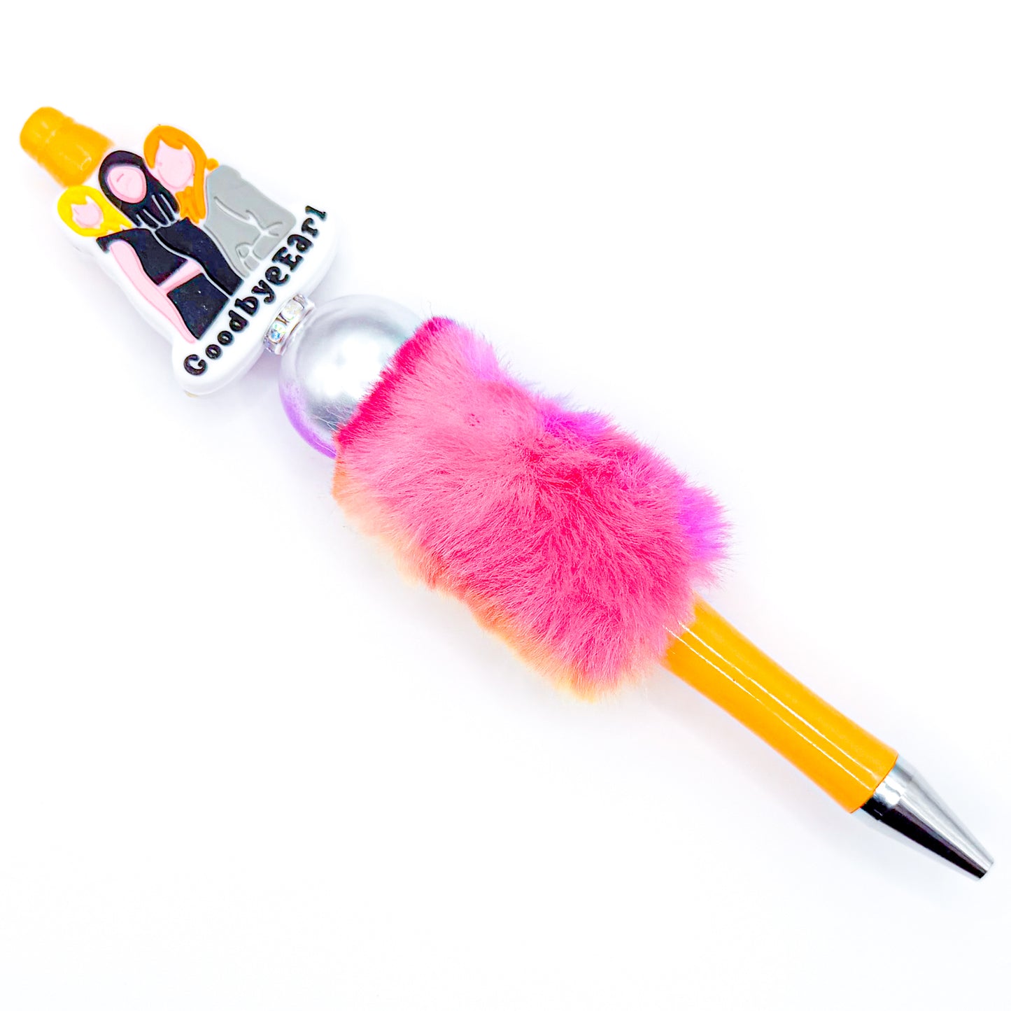 "Goodbye Earl" Fluffy Charm Pen