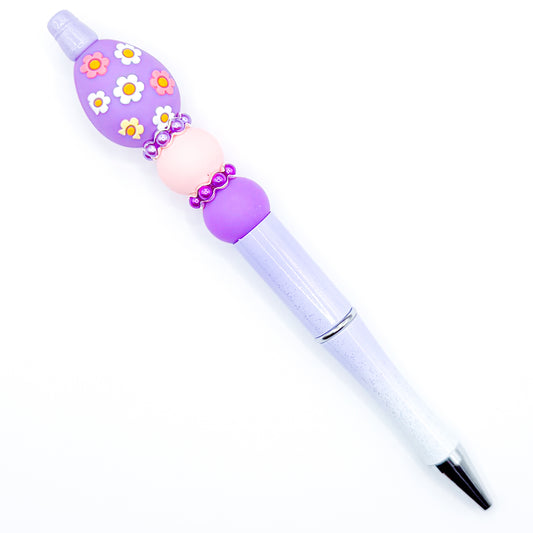 Flower Easter Egg Charm Pen