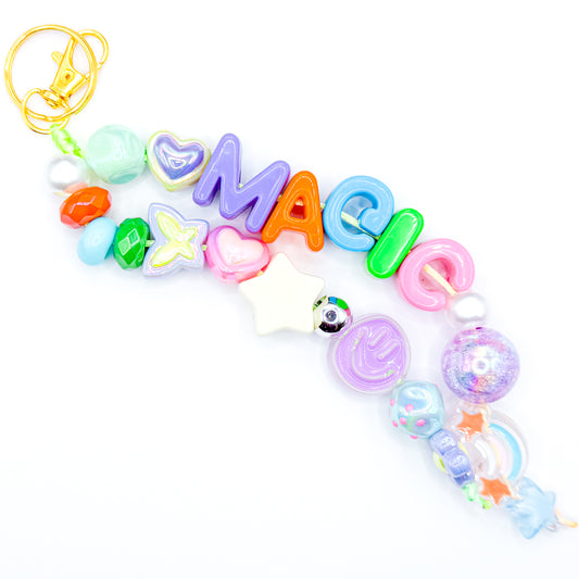 "MAGIC" Colorful Bag Charm