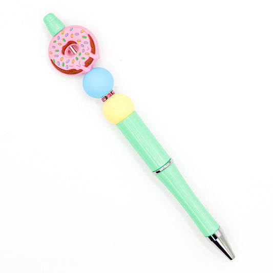 Colorful Donut Charm Pen