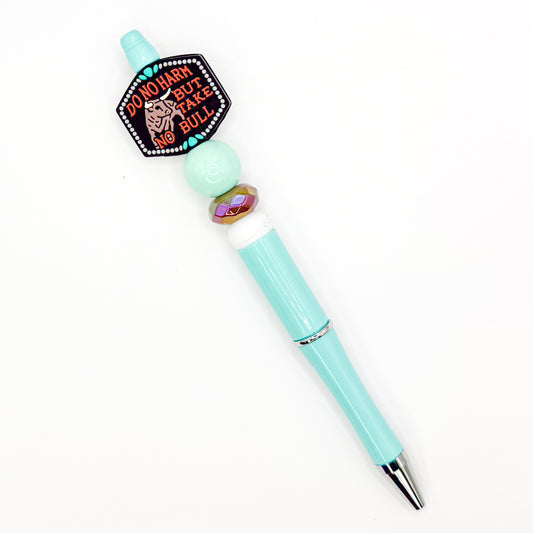 No Bull Blue Charm Pen