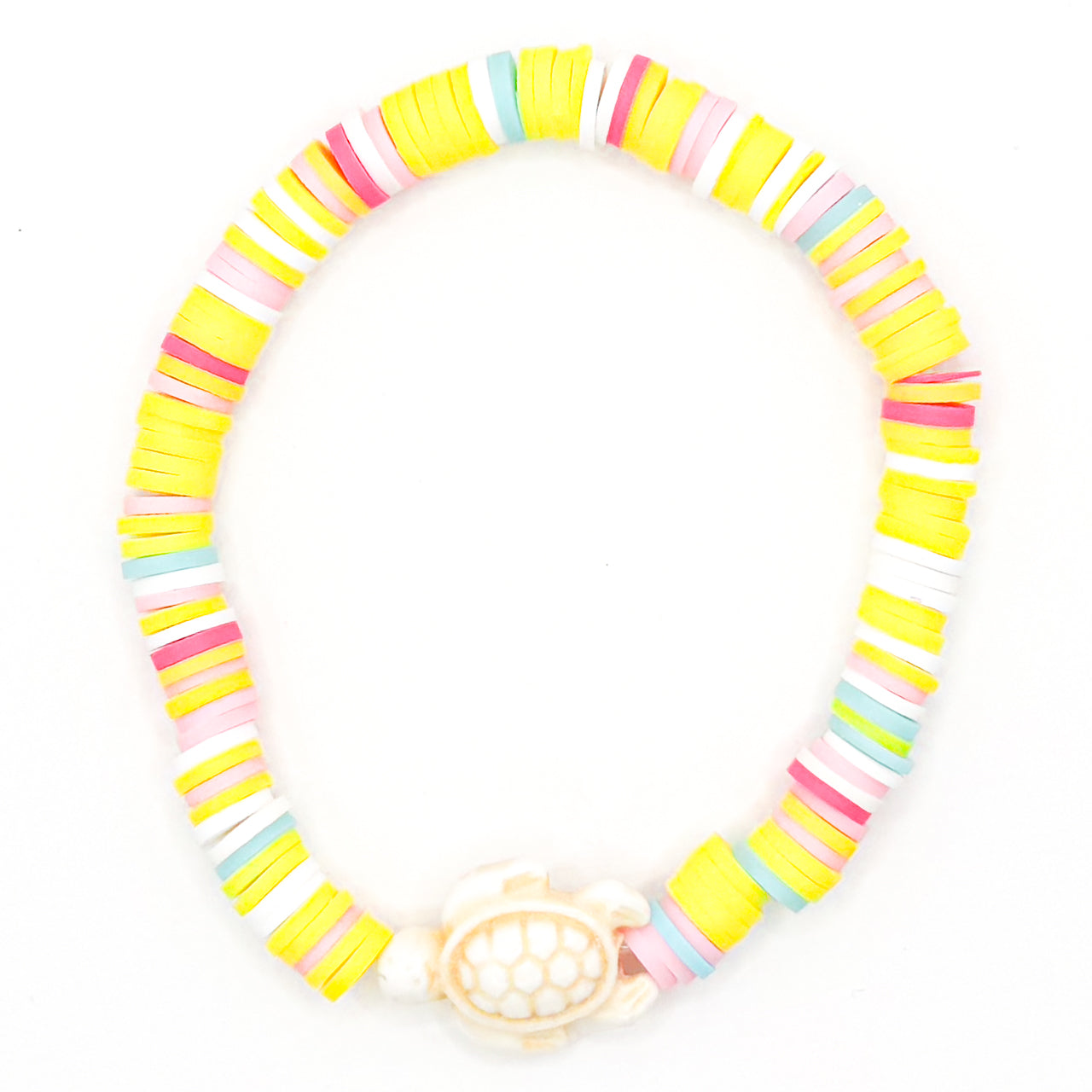 Turtle Sophia Clay Beaded Bracelet
