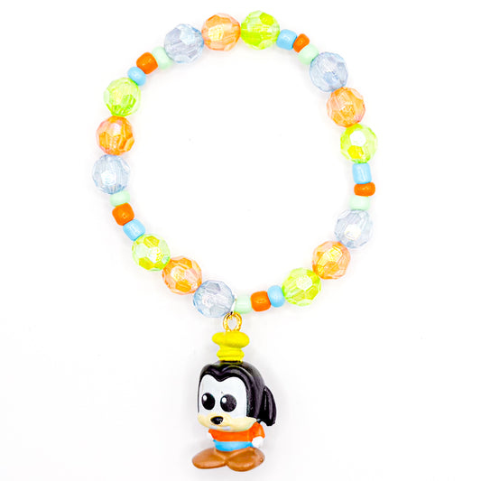 Silly Doggo Glass Beaded Bracelet