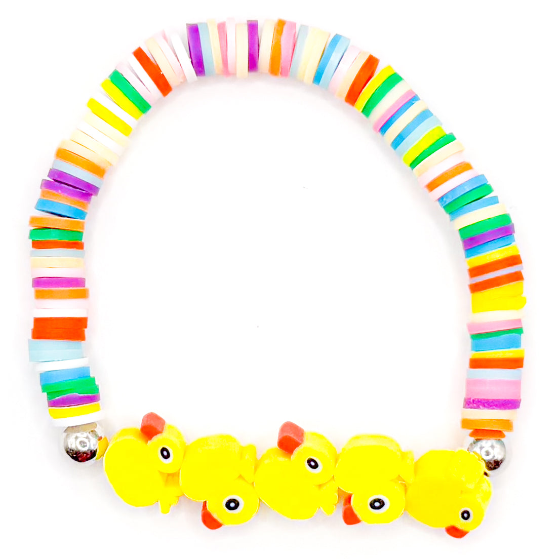 Quack Quack Stack Clay Beaded Bracelet
