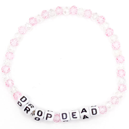 "DROP DEAD" Bead Buddy Bracelet