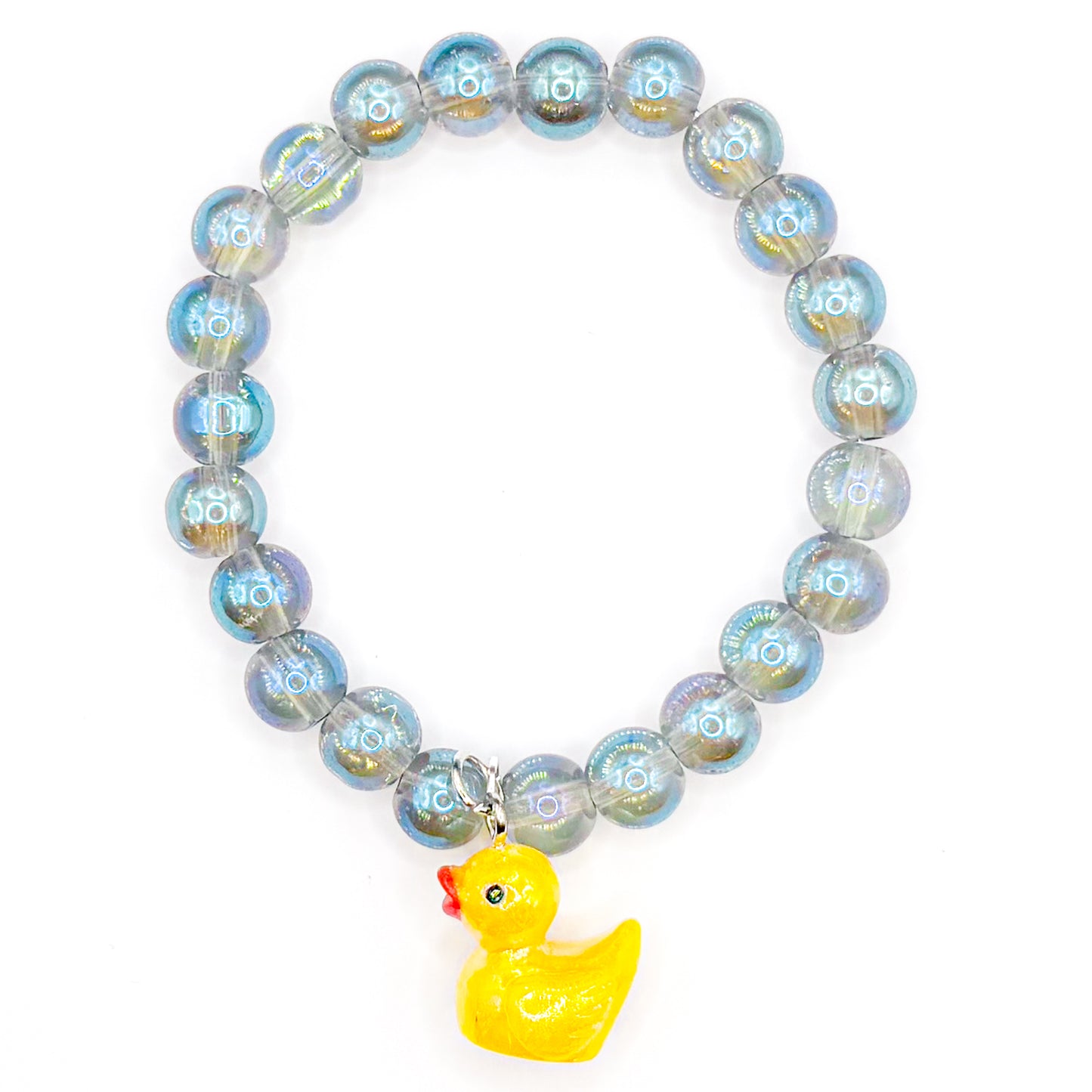 Little Quackie Glass Beaded Bracelet