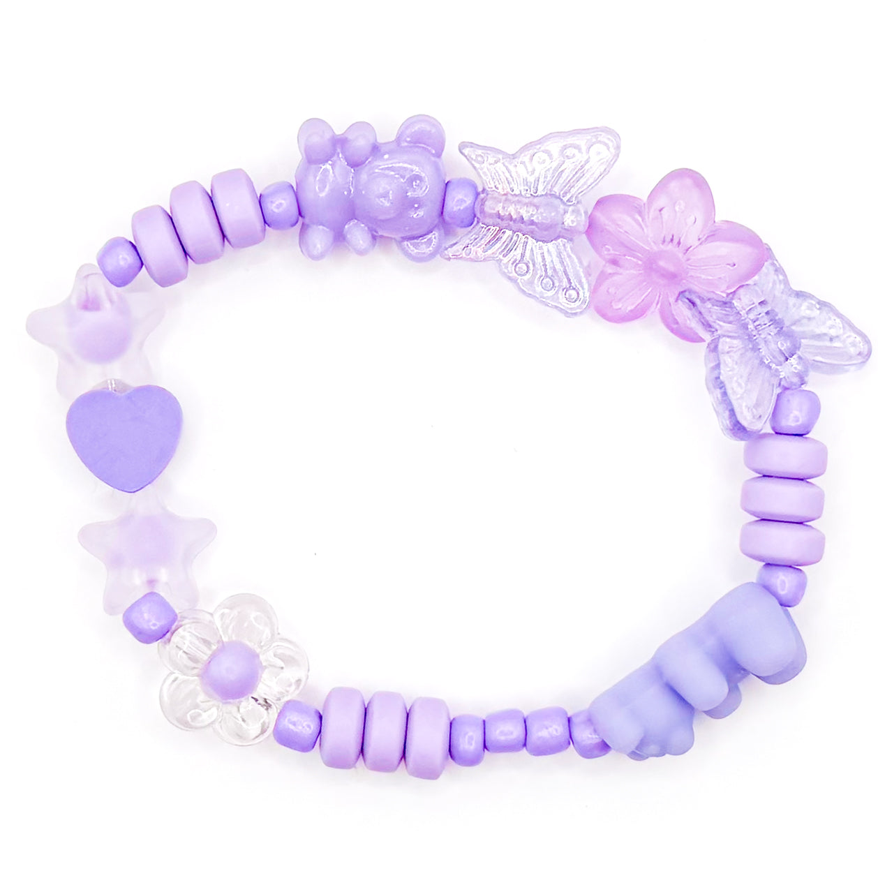 Wonderlust Purple Beaded Bracelet