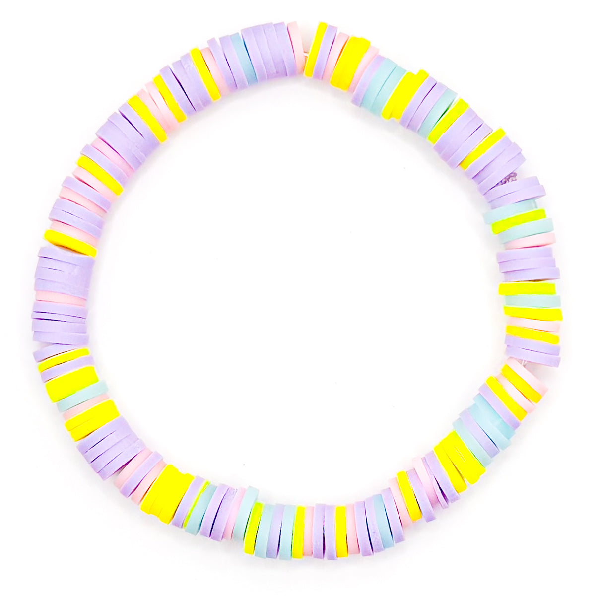 Ash Clay Beaded Bracelet