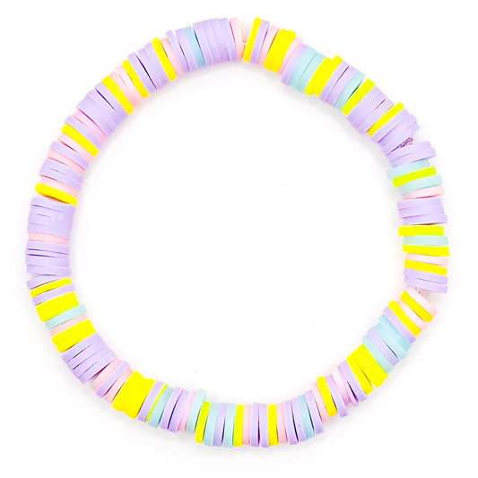 Ash Clay Beaded Bracelet