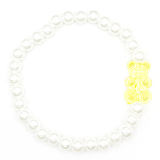Yellow Sugar Rush Beaded Bracelet