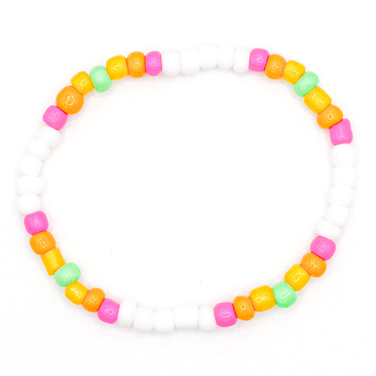 Summer Vibes Only Seed Beaded Bracelet