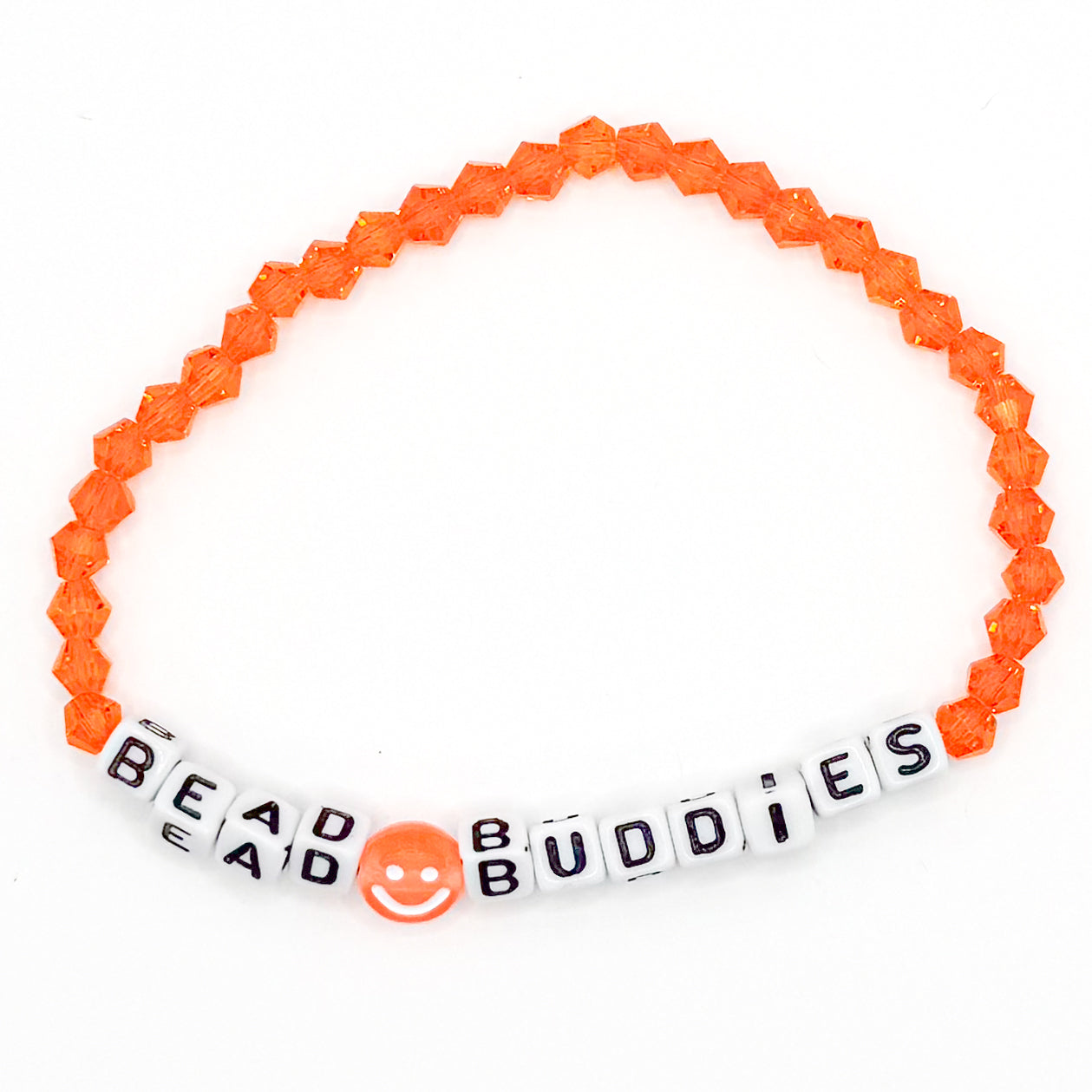 Orange "Bead Buddies" Bead Buddy Bracelet