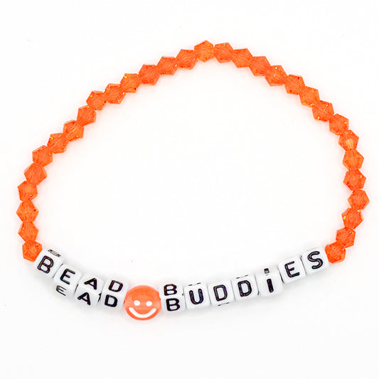 Orange "Bead Buddies" Bead Buddy Bracelet