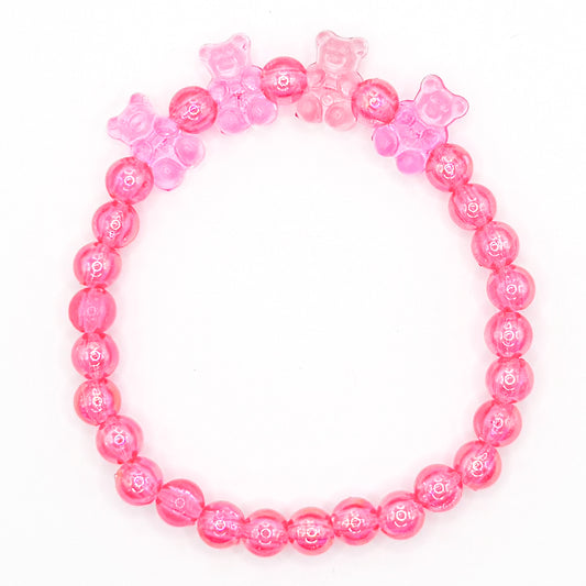 Mini Pink Sugar Rush Beaded Bracelet