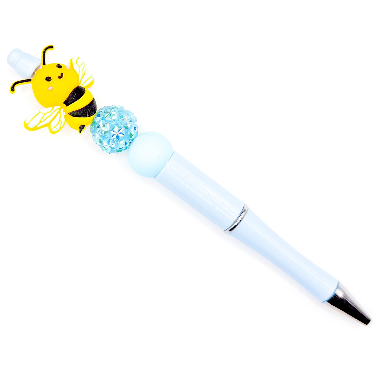 Sparkly Bumblebee Charm Pen