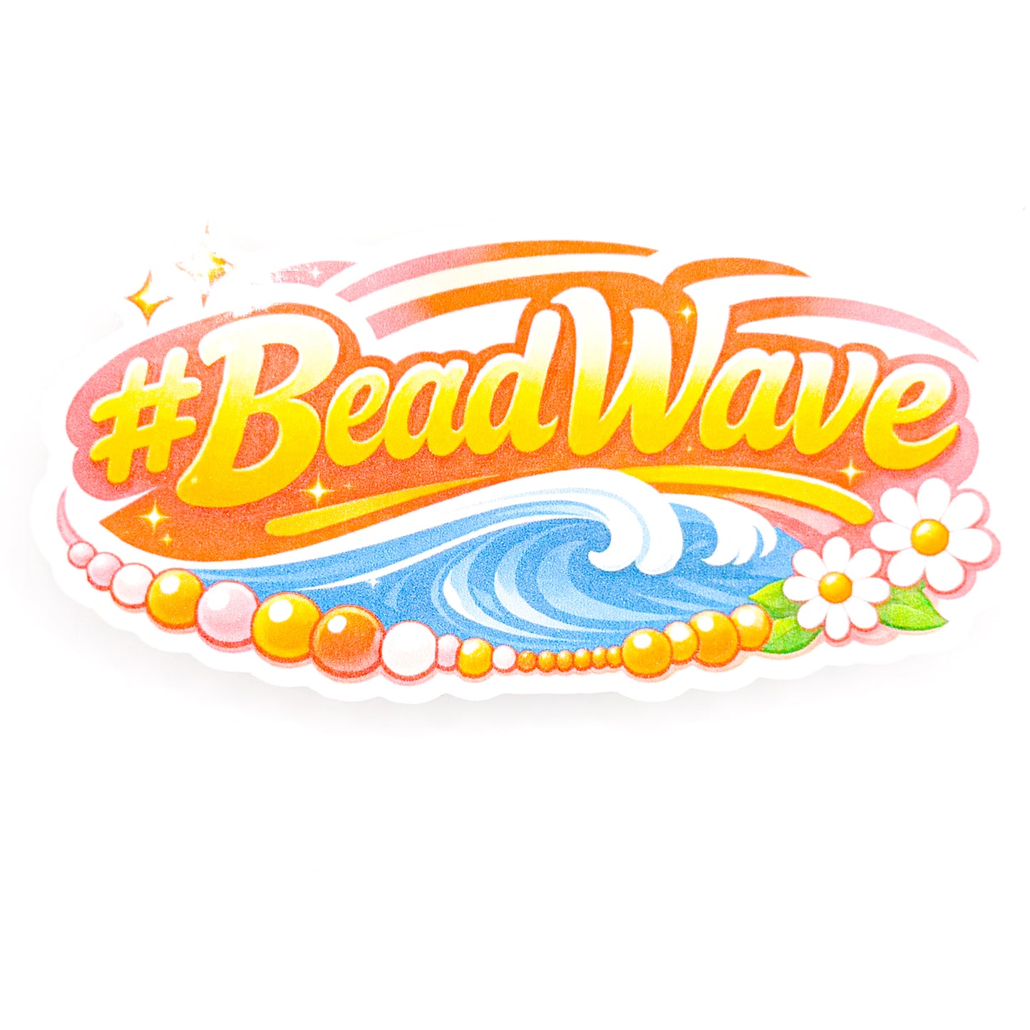 #BeadWave Sticker