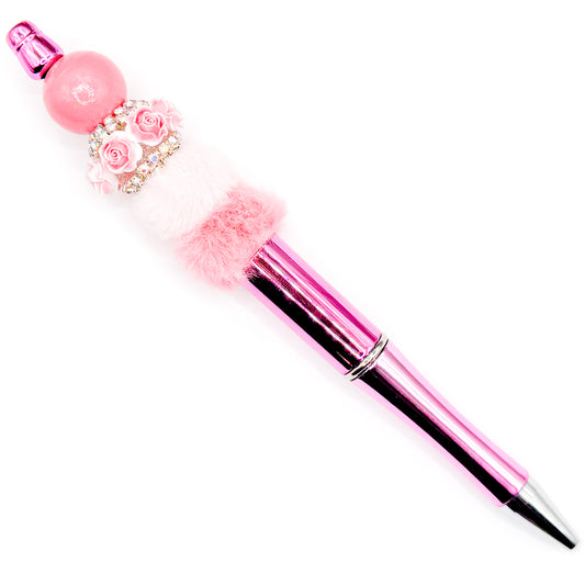 Preppy Roses Charm Pen