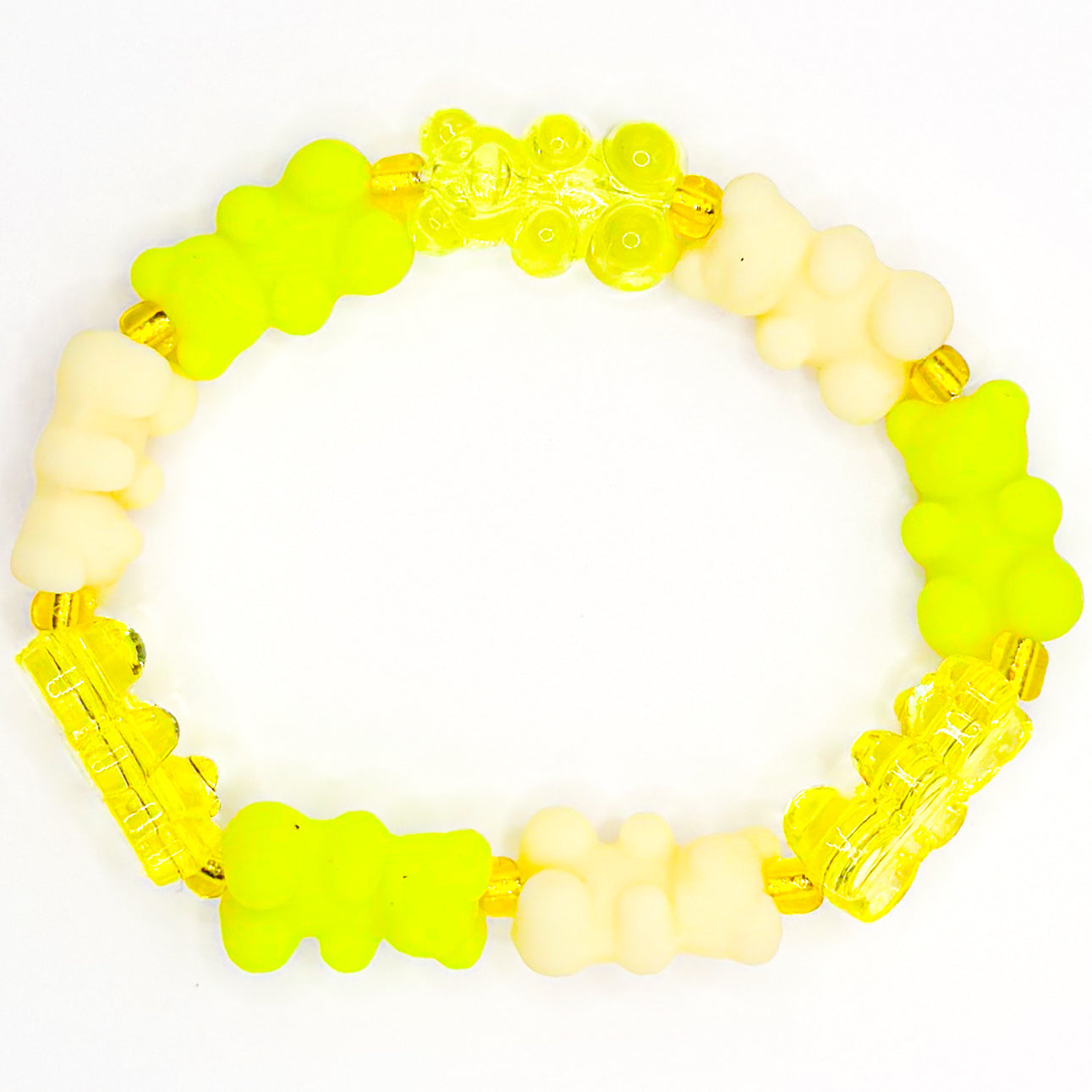 ALL Yellow Sugar Rush Beaded Bracelet