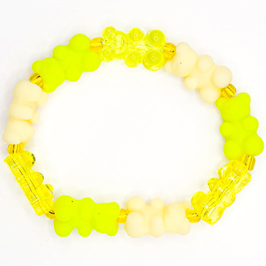 ALL Yellow Sugar Rush Beaded Bracelet