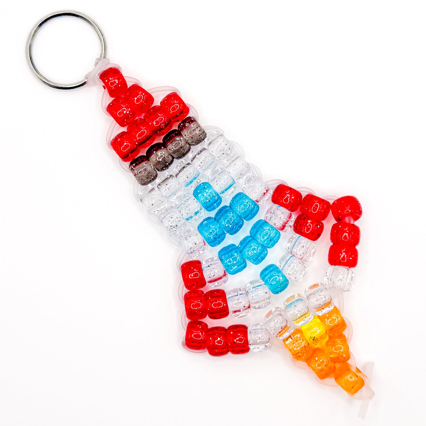 Rocket Ship Bag Charm