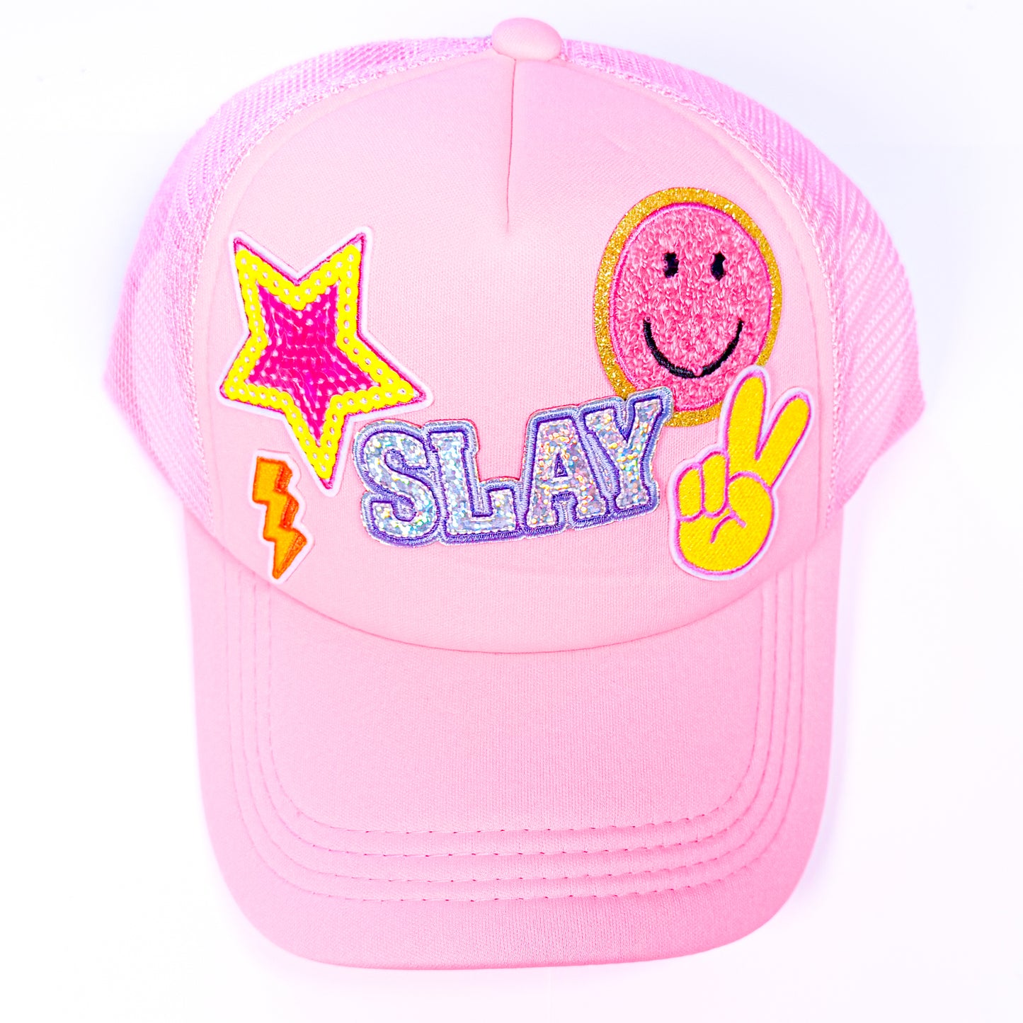 Preppy "Slay" Trucker Hat