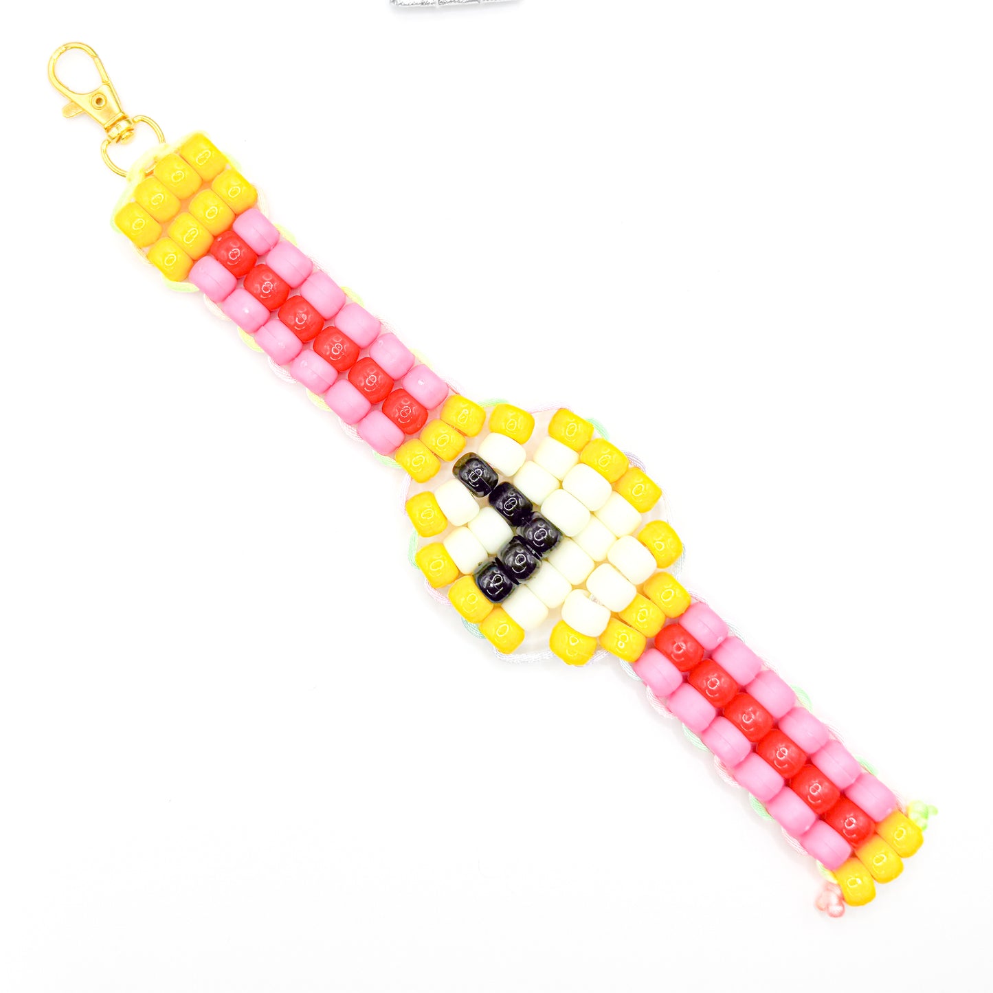 Pink Watch Bag Charm