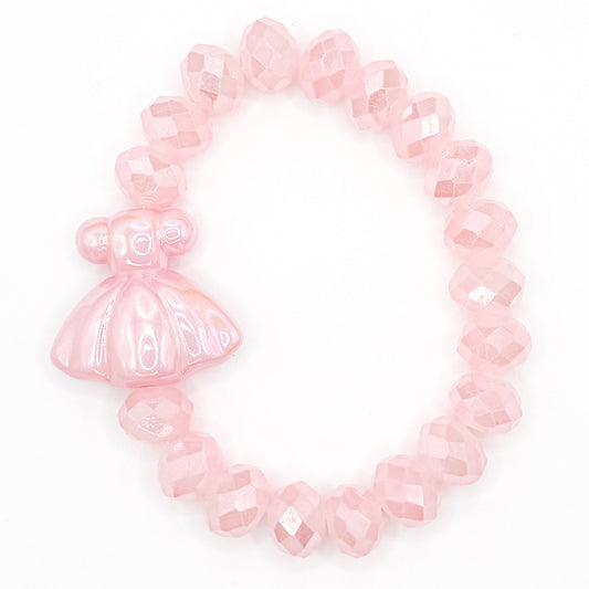 Ballerina Glass Beaded Bracelet