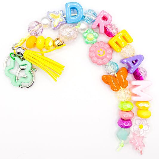 "DREAM" Colorful Bag Charm