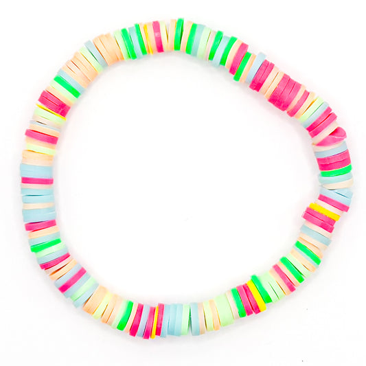 Kayla Clay Beaded Bracelet