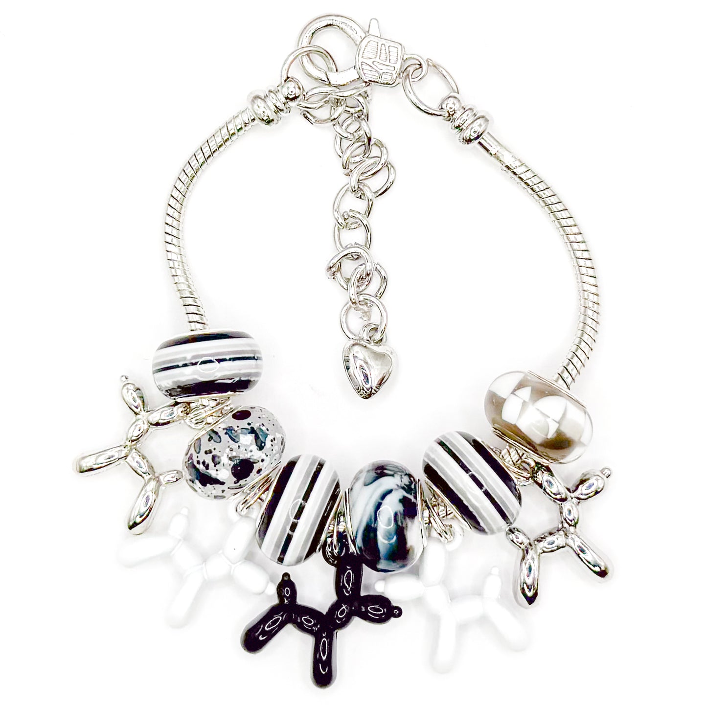 Balloon Dog 2.0 European Charm Bracelet