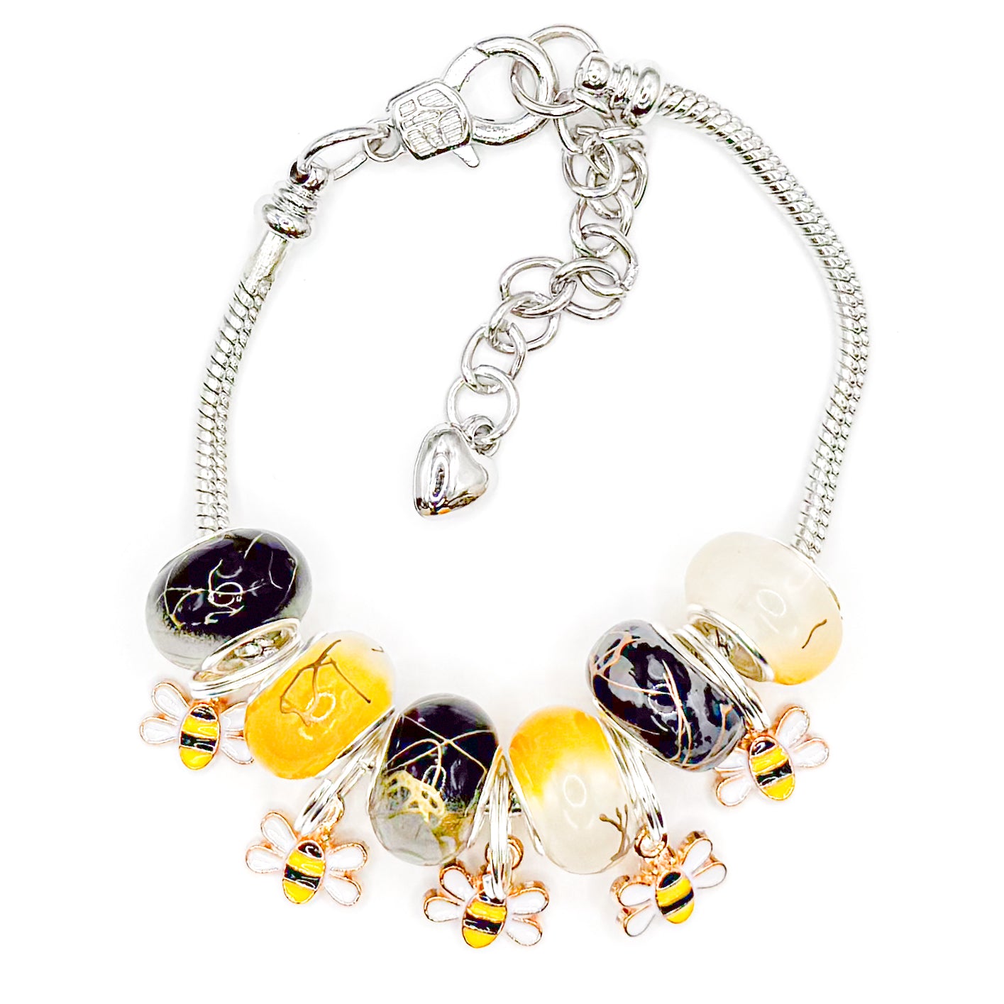 Buzz Buzz European Charm Bracelet