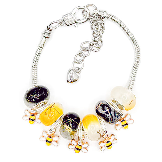 Buzz Buzz European Charm Bracelet