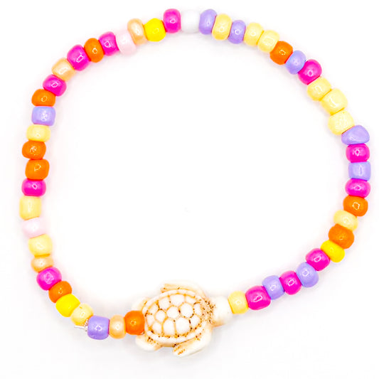 Pastel Pop Rocks Seed Beaded Bracelet