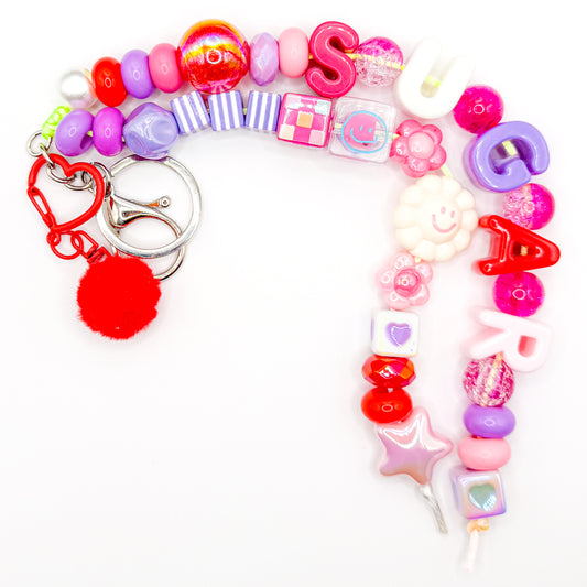 "SUGAR" Colorful Bag Charm